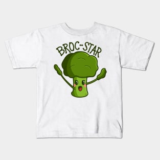 “Broc-Star” Rock Star Broccoli Kids T-Shirt